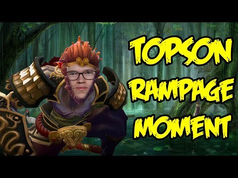 Topson Rampage Moment Of The International 9 Game 2