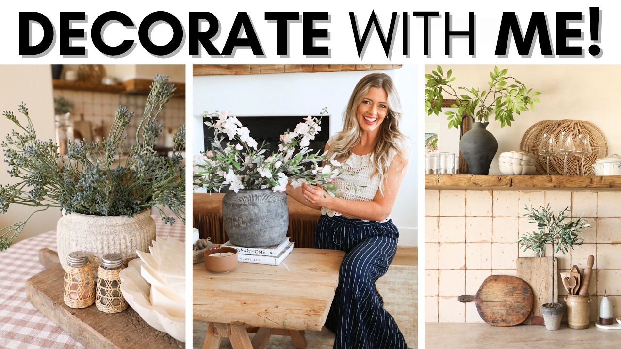 BUDGET-FRIENDLY SPRING DECORATING IDEAS AND TIPS || HOW TO INTENTIONALLY DECORATE YOUR SPACE