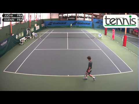 JUCHA (FRA) vs CUENIN (FRA) - Open Super 12 Auray Tennis