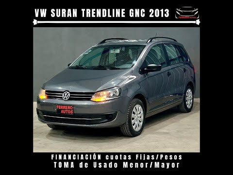 Se Vende: VW Suran Trendline GNC 2013 - FERRERO Automotores Oncativo (Provincia de Córdoba )