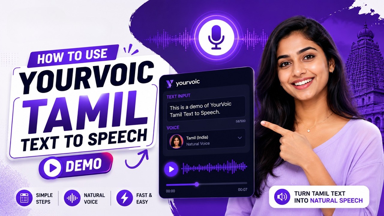 Tamil Voice Over for Instagram Reels Tutorial