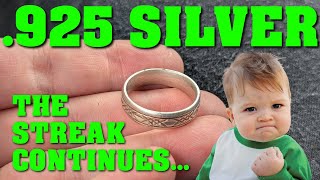 Metal Detecting: Silver Ring Found - Nokta Triple Score Silver Streak Continues