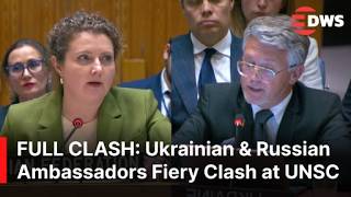 FULL HEATED DEBATE: Ukrainian & Russian Ambassadors Fiery Clash at UN Security Council | AC1E