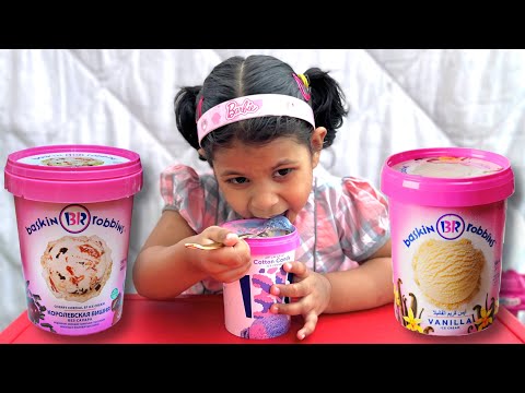 Nafeesa and Ahmed pretend play with Ice Cream 🍨 | funny stories for kids
