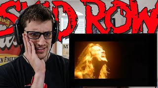 My First SKID ROW Experience - &quot;Wasted Time&quot; (REACTION!!)