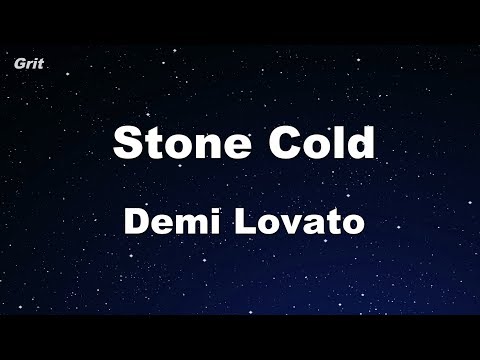 Stone Cold - Demi Lovato Karaoke 【No Guide Melody】 Instrumental
