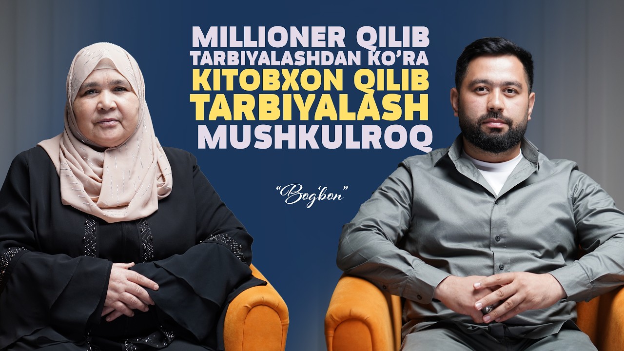 🌿 “Bog’bon”ning navbatdagi soni kitobxon va tarjimon Abdulaziz Muhammad va ularning onalari bilan...