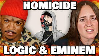 LOGIC KEPT UP!? | Logic &amp; Eminem - HOMICIDE | Reaction