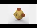 3D WOODEN BRAIN TEASER PUZZLE SQUARE TORPEDO KONG MINGSUO
