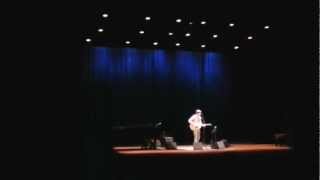 Ben Gibbard - Lady Adelaide - Wilshire Ebell Theater - 11/14/12