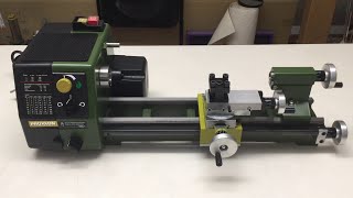 PROXXON Precision Lathe PD 250/E Unboxing and First Impressions