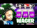 I Used My 5’7 REBIRTH Demi-God in a WAGER against 3 Skelton MASCOTS in NBA 2K22😳