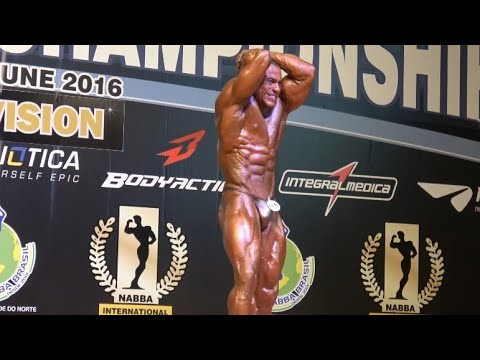 Fabiano Andrade (BRA), NABBA Worlds 2016 - Amateurs Overall Winner