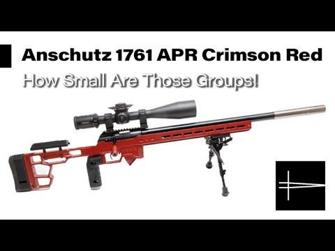 Anschutz 1761 APR Gen 2 Crimson Red - Big Rifle - Tiny Groups!