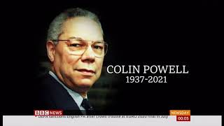 Colin Powell passes away (1937 - 2021) (USA) - BBC News - 19th October 2021