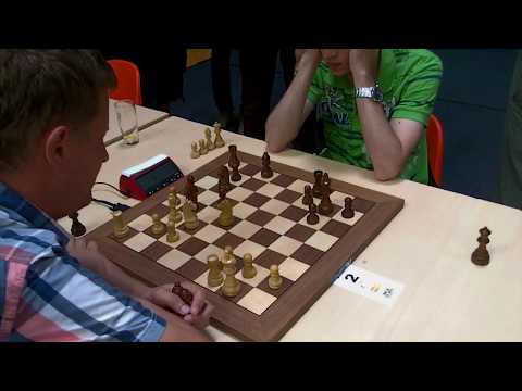 FM Ivars Berzins - FM Arturs Bernotas, Scandinavian defense, Blitz chess