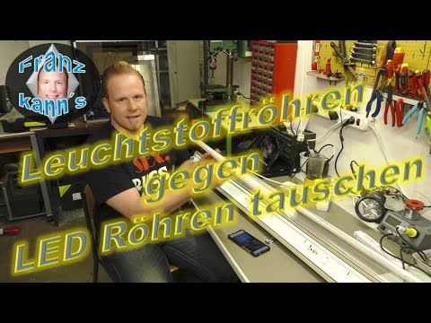 Replace fluorescent tubes with LED tubes and save electricity