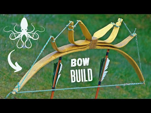 Making an Eight-Limbed "Kraken" Bow - Penobscot Bow Build