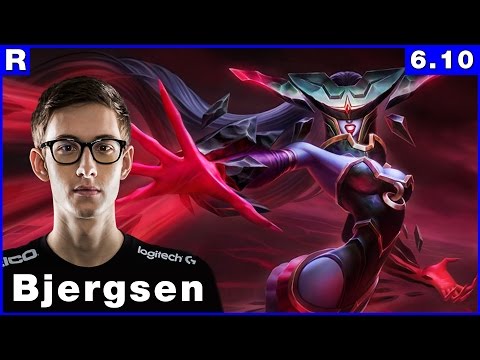 136. TSM Bjergsen - Lissandra vs Ahri  - Mid - May 30th, 2016 - Mid - Season 6 - Patch 6.10