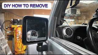 HOW TO REMOVE JEEP JKU MIRROR