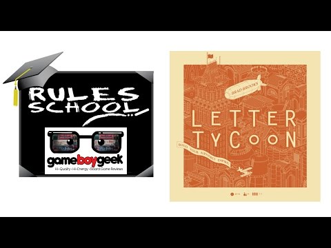 Learn How To Play (Rules School) Letter Tycoon with the Game Boy Geek