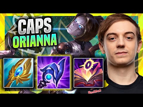 CAPS IS A GOD WITH ORIANNA! - G2 Caps Plays Orianna MID vs Sylas! | Season 11