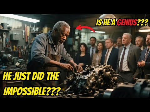 Black Mechanic RESTOREd a 100 year Old Car Engines which Everyone told 'IMPOSSIBLE' to Restore!