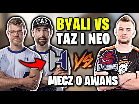 BYALI VS TAZ I NEO!!! MECZ O AWANS HONORIS VS IZAKO BOARS - SHOTY CSGO