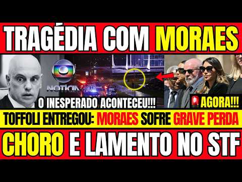 MORAES acaba de Cair! Toffoli entregou TUDO - STF aos PRANTOS | Tragédia com ministro AGORA!