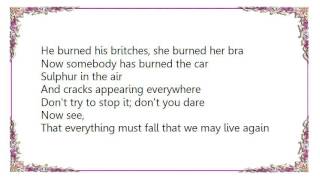 Charlotte Gainsbourg - Set Yourself on Fire Lyrics