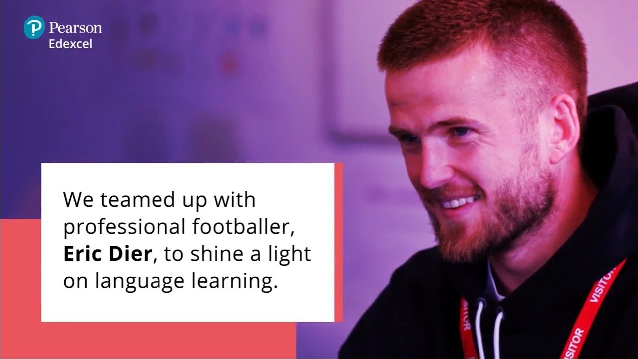 Tottenham footballer, Eric Dier, highlights the importance of language learning
