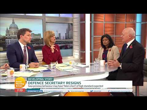 Iain Duncan Smith MP Comments on Michael Fallon's Resignation | Good Morning Britain