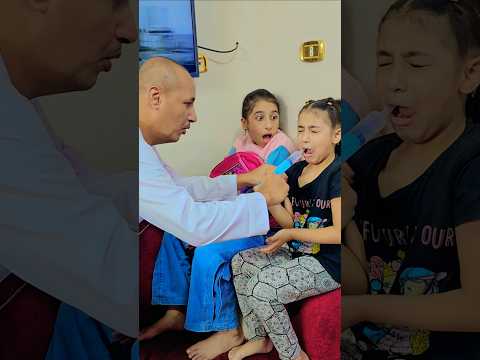 doctor 😂 Baby’s Funny Reaction! "Funny Doctor Wala Moment Family Video