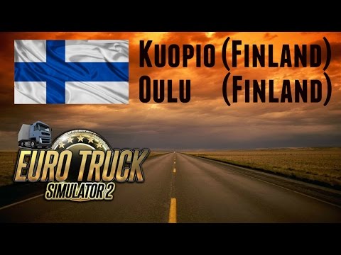ETS 2 [v1.25] - Promods 2.1.1 - SISU C600 Finnish Truck (RJL Mod) - KUOPIO to OULU (FINLAND) - #4