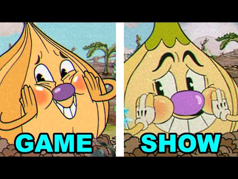 The Root Pack: The Cuphead Show VS Cuphead Video Game (Comparison)