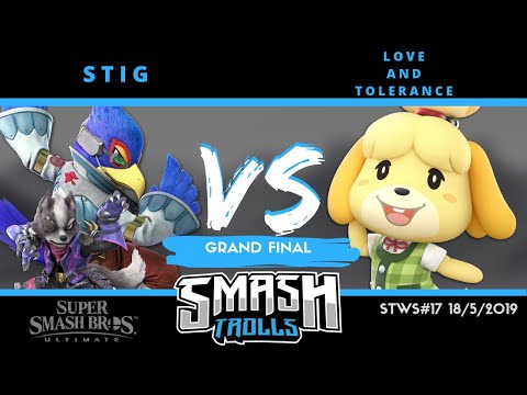 STWS #17 - GRAND FINAL - STIG (Wolf, Falco) Vs. LoveAndTolerance (Isabelle) - SSBU Tournament
