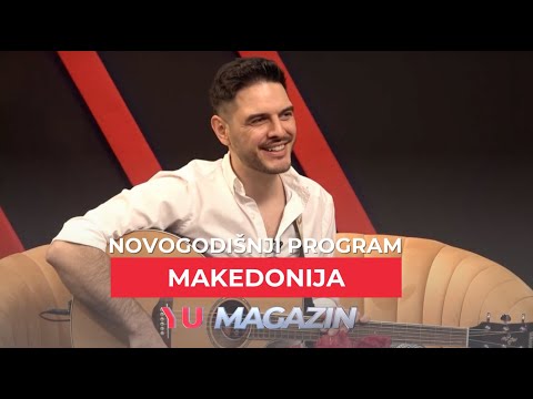 YU MAGAZIN - Stefan Makedonac unio sjaj u naš NOVOGODIŠNJI PROGRAM