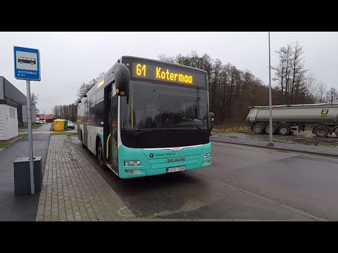 Bus route nr 61, Tallinn