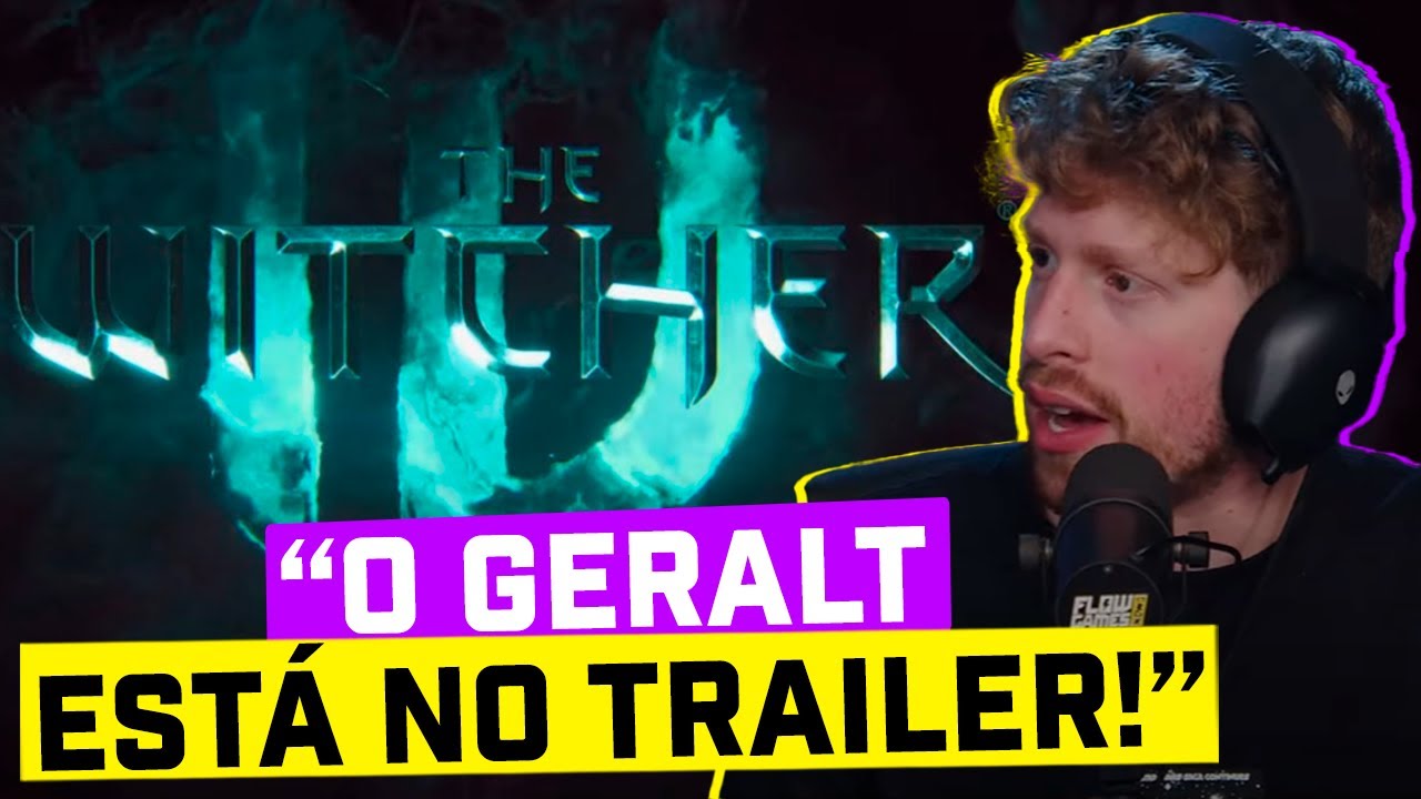 ANALISAMOS o TRAILER DUBLADO de THE WITCHER 4!! #fgn