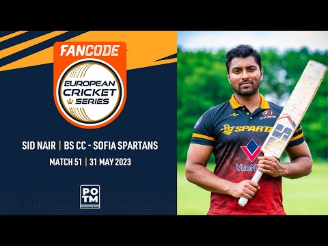 POTM: S.Nair - INB vs SSP | Highlights | FanCode ECS Bulgaria | 31 May 2023 | ECS23.406