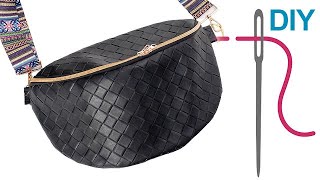 DIY Crossbag / Tasche nähen für Anfänger – DIY Crossbag "Tarika" - Nähset große Form