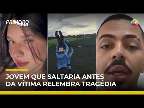 Atraso salva jovem de salto fatal na ponte onde mulher morreu sem equipamento | #PrimeiroImpacto