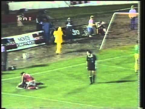 1984 November 7 Benfica Portugal 1 Liverpool England 0 Champions Cup