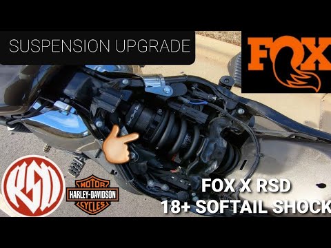 FOX X RSD Street Performance Shock for Harley-Davidson 18+ Softail Models
