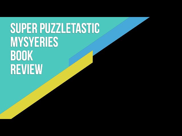 Vídeo relacionado con Super Puzzletastic Mysteries: Short Stories for Young Sleuths from Mystery Writers of America
