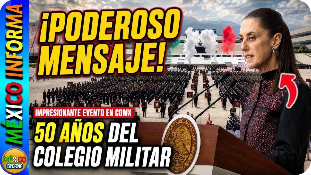 IMPRESIONANTE EVENTO Y PODEROSO MENSAJE DE LA PRESIDENTA DESDE TLALPAN. ¡TIENES QUE OÍRLO!