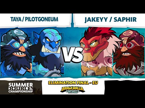 Jakeyy & Saphir vs Taya & Pilotgoneum - Elimination Final - Summer Doubles Championship - EU 2v2