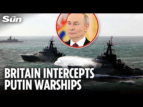 Putin's warships INTERCEPTED by royal navy in Channel as UK sends warning to sabre-rattling tyrant
