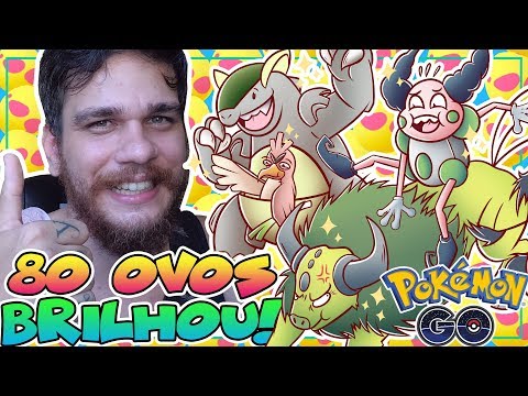 OLHA O QUE ACONTECEU QUANDO CHOQUEI 80 OVOS DE 7KM PELO SHINY REGIONAL - Pokémon GO | LeeGengar