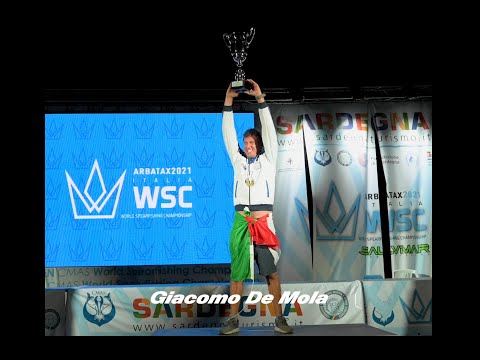 Giacomo De Mola Spearfishing World Champion - Pathos World Champion   ARBATAX 2021 - Final Day